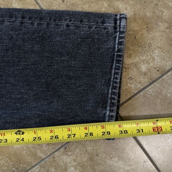 Mother Superior Jeans Womens 32 High Waisted Hiker Hover Washed Black Denim - Picture 14 of 15